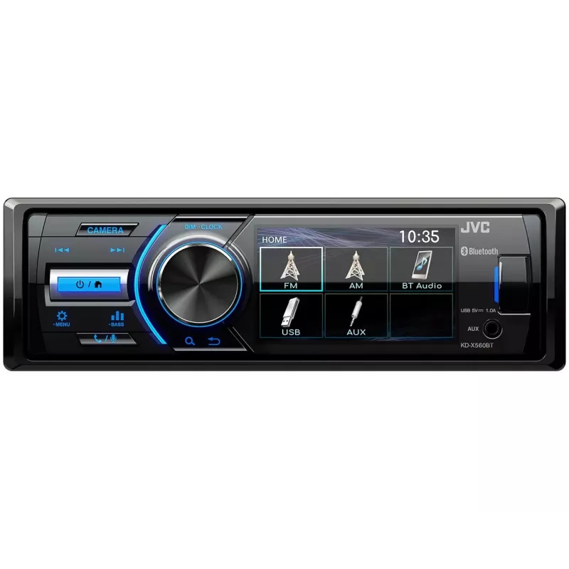 JVC KD-X560BT Melns 180 W Bluetooth