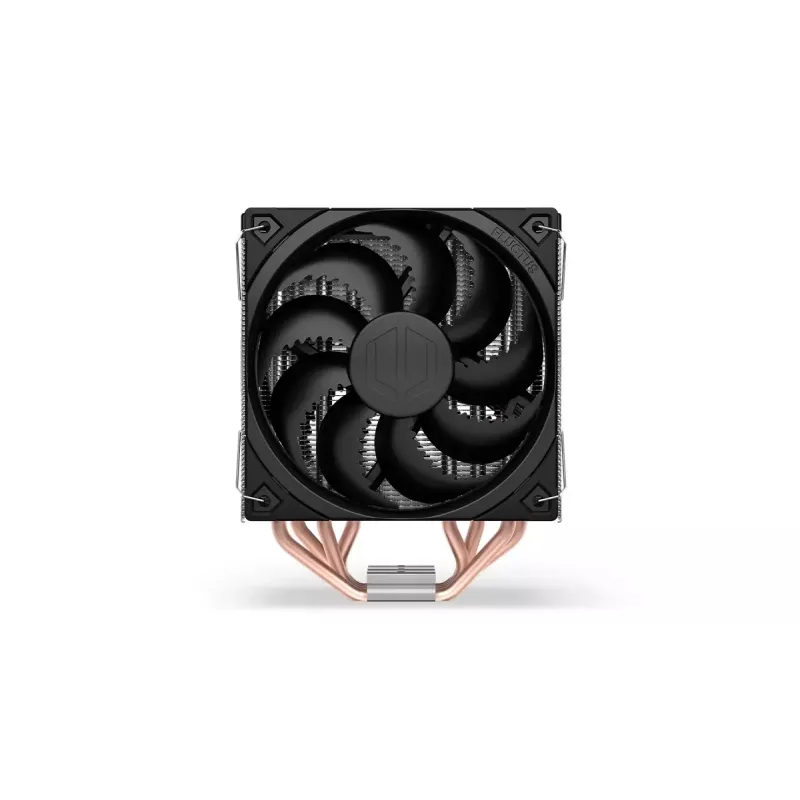 Gaisa dzesētājs ENDORFY Fera 5 Dual Fan — 2x 120 mm PWM ventilatori, 4 siltuma caurules, TDP 220 W, saderīgs ar LGA 2011 un dažādiem ligzdām, melns