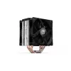 Gaisa dzesētājs ENDORFY Fera 5 Dual Fan — 2x 120 mm PWM ventilatori, 4 siltuma caurules, TDP 220 W, saderīgs ar LGA 2011 un dažādiem ligzdām, melns
