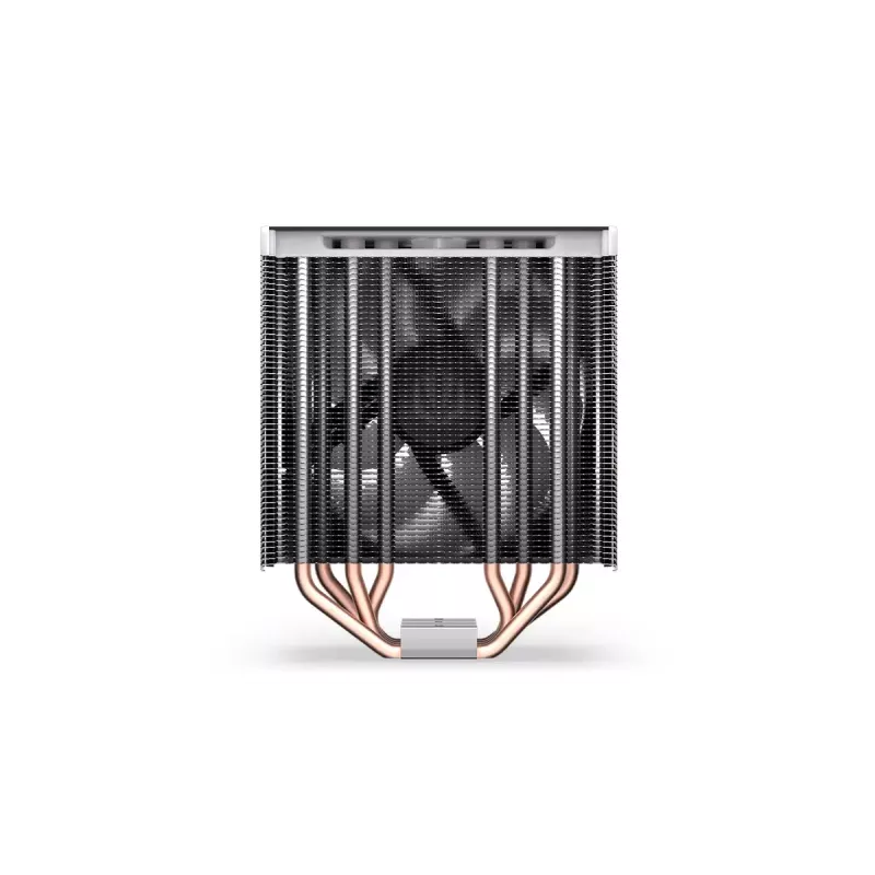 Gaisa dzesētājs ENDORFY Fera 5 ARGB 120 mm melns — 4 siltuma caurules, 1x120 mm PWM ventilators, TDP 220 W, augstums 155 mm