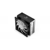 Gaisa dzesētājs ENDORFY Fera 5 ARGB 120 mm melns — 4 siltuma caurules, 1x120 mm PWM ventilators, TDP 220 W, augstums 155 mm