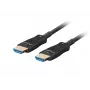 LANBERG HDMI kabelis - M/m v2.1 Optical Aoc - 20m Melns