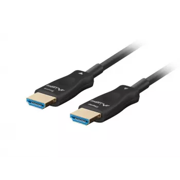 LANBERG HDMI kabelis - M/m v2.1 Optical Aoc - 40m Melns