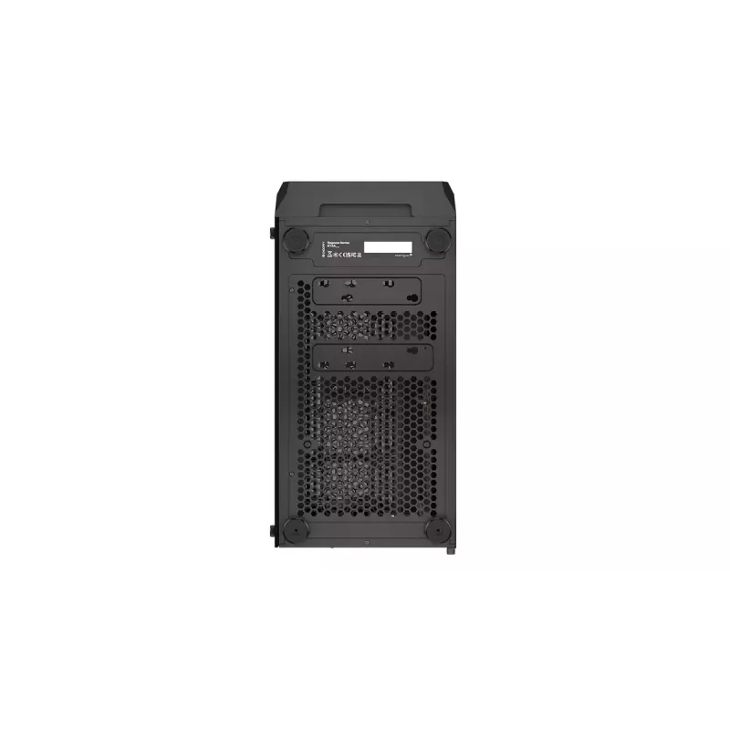 PC korpuss ENDORFY Regnum 400 ARGB Tower Black — ATX, rūdīts stikls, ARGB, 3x120mm priekšā, 1x120mm aizmugurē, atbalsta GPU līdz 37 cm
