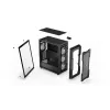 PC korpuss ENDORFY Regnum 400 ARGB Tower Black — ATX, rūdīts stikls, ARGB, 3x120mm priekšā, 1x120mm aizmugurē, atbalsta GPU līdz 37 cm