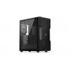 PC korpuss ENDORFY Regnum 400 ARGB Tower Black — ATX, rūdīts stikls, ARGB, 3x120mm priekšā, 1x120mm aizmugurē, atbalsta GPU līdz 37 cm