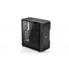 PC korpuss ENDORFY Regnum 400 ARGB Tower Black — ATX, rūdīts stikls, ARGB, 3x120mm priekšā, 1x120mm aizmugurē, atbalsta GPU līdz 37 cm