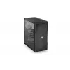 PC korpuss ENDORFY Regnum 400 ARGB Tower Black — ATX, rūdīts stikls, ARGB, 3x120mm priekšā, 1x120mm aizmugurē, atbalsta GPU līdz 37 cm