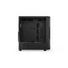 PC korpuss ENDORFY Regnum 400 ARGB Tower Black — ATX, rūdīts stikls, ARGB, 3x120mm priekšā, 1x120mm aizmugurē, atbalsta GPU līdz 37 cm