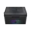 PC korpuss ENDORFY Regnum 400 ARGB Tower Black — ATX, rūdīts stikls, ARGB, 3x120mm priekšā, 1x120mm aizmugurē, atbalsta GPU līdz 37 cm