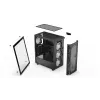 PC korpuss ENDORFY Signum 300 ARGB Tornis Melns — ATX, rūdīts stikls, ARGB apgaismojums, atbalsta GPU 350mm, CPU dzesētāja augstums 161mm