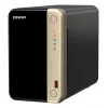 QNAP TS-264 NAS Tornis Intel® Celeron® N5095 8 GB 0 TB QNAP QTS Melns, Zelts