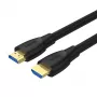 HDMI kabelis Unitek C11041BK, 5 m, HDMI 2.0, 18 Gbit/s, zeltīti kontakti, PVC apvalks