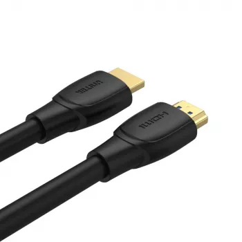 HDMI kabelis Unitek C11041BK, 5 m, HDMI 2.0, 18 Gbit/s, zeltīti kontakti, PVC apvalks