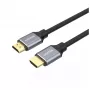 HDMI kabelis Unitek C140W 5 m — HDMI Type A uz Type A, HDMI 2.1, 48 Gbit/s, 120 Hz, melns