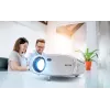 Projektors Technaxx TX-177 15000 ANSI lūmenu LCD 1080p Balts
