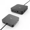 i-tec USB-C HDMI Dual DP Docking Station ar Power Delivery 100 W un Universālo lādētāju 100 W