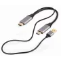 GEMBIRD Aktīvs 4K HDMI vīriešu–DisplayPort vīriešu adaptera kabelis, 2 m – Melns