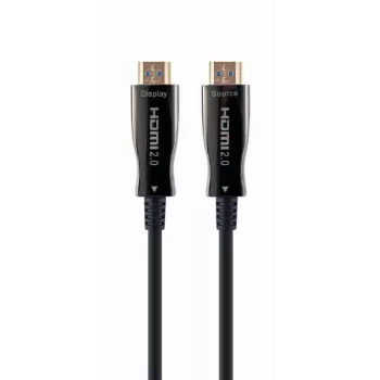 HDMI kabelis Gembird CCBP‑HDMI‑AOC‑20M‑02 — 20 m optiskais HDMI Type A spraudnis, HDMI 2.0, 4K@60Hz, HDR, 4:4:4