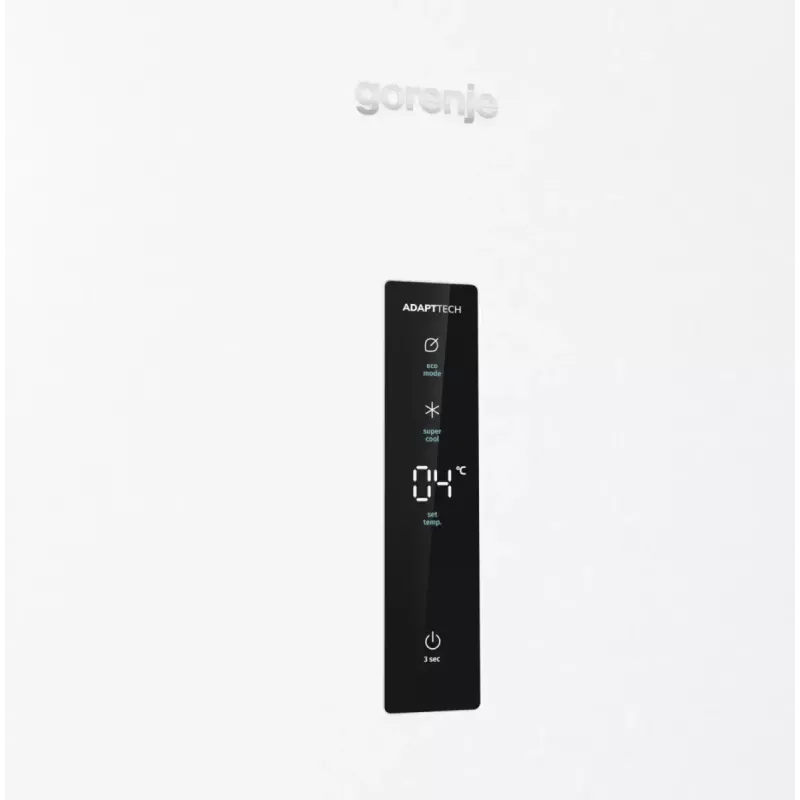 Brīvi stāvošs ledusskapis Gorenje R619EAW6 — 398 L, energoefektivitātes klase E, 1850×595×663 mm, balts