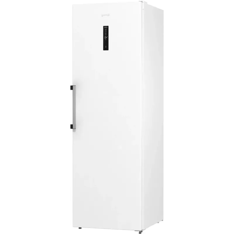 Brīvi stāvošs ledusskapis Gorenje R619EAW6 — 398 L, energoefektivitātes klase E, 1850×595×663 mm, balts