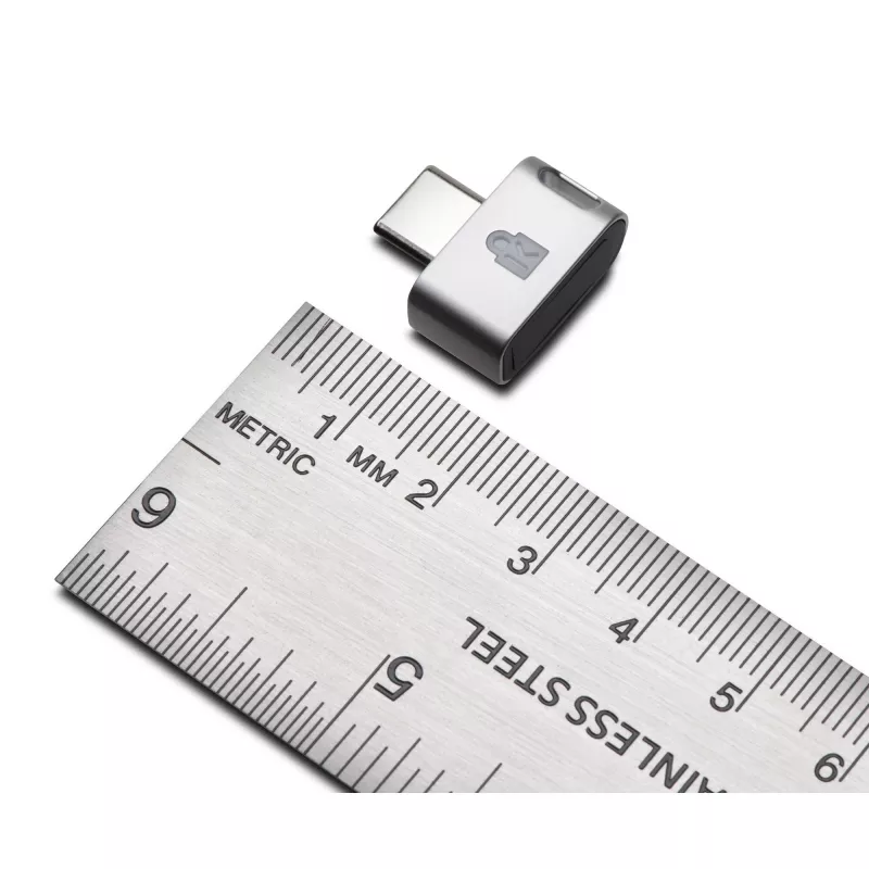 Kensington VeriMark Guard USB-C pirksta nospieduma drošības atslēga – FIDO2, WebAuthn/CTAP2 un FIDO U2F – starpplatformu