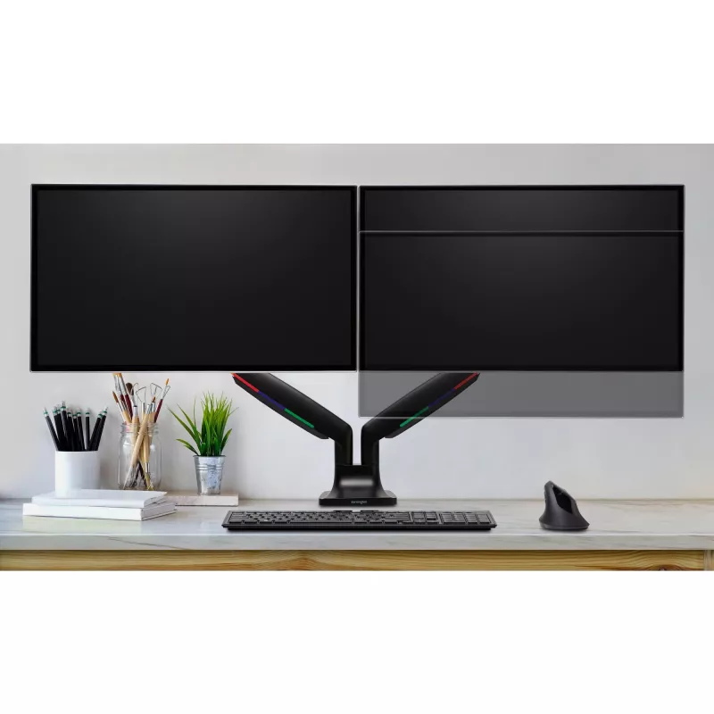 Divu monitoru roka Kensington SmartFit One-Touch K59601WW