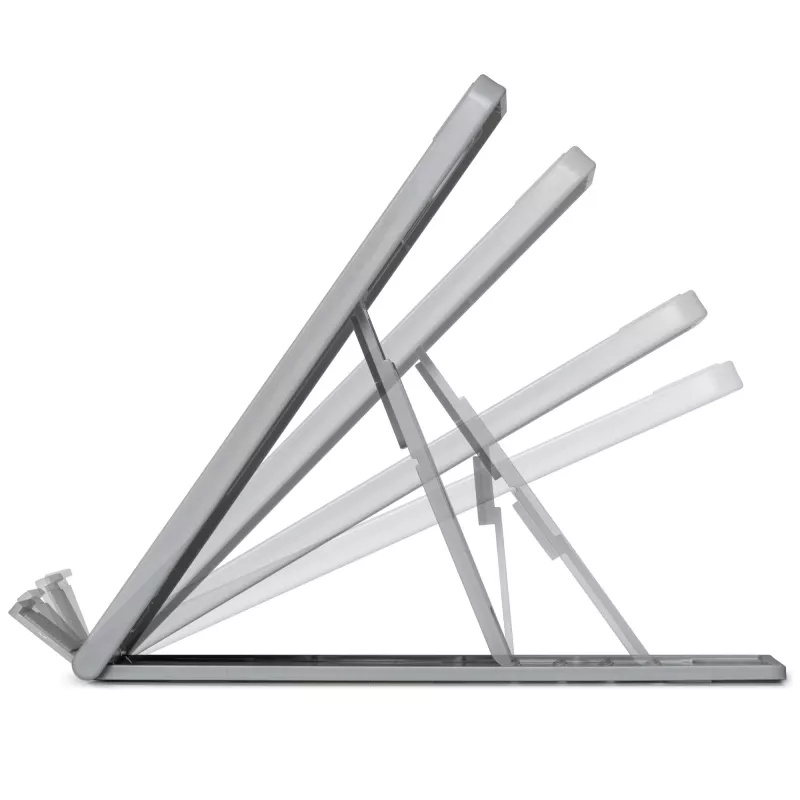 Kensington SmartFit Easy Riser Go regulējams ergonomisks klēpjdatoru pacēlājs un dzesēšanas statīvs klēpjdatoriem līdz 14 collām