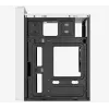 Datora korpuss AEROCOOL PGS CS-109-G-WT-v1 Mini Tornis SPCC balts — microATX, līdz 26 cm GPU, FRGB, sieta priekšpuse