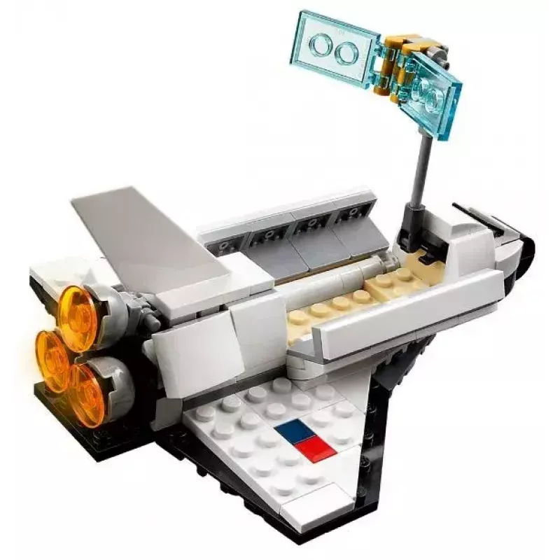 LEGO Creator 3-in-1 kosmosa kuģa konstruktora komplekts 31134 — 144 detaļas, no 6 gadu vecuma, 160×120×60 mm