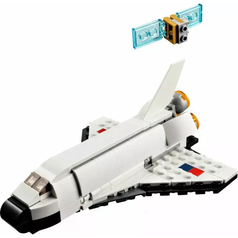 LEGO Creator 3-in-1 kosmosa kuģa konstruktora komplekts 31134 — 144 detaļas, no 6 gadu vecuma, 160×120×60 mm