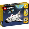 LEGO Creator 3-in-1 kosmosa kuģa konstruktora komplekts 31134 — 144 detaļas, no 6 gadu vecuma, 160×120×60 mm