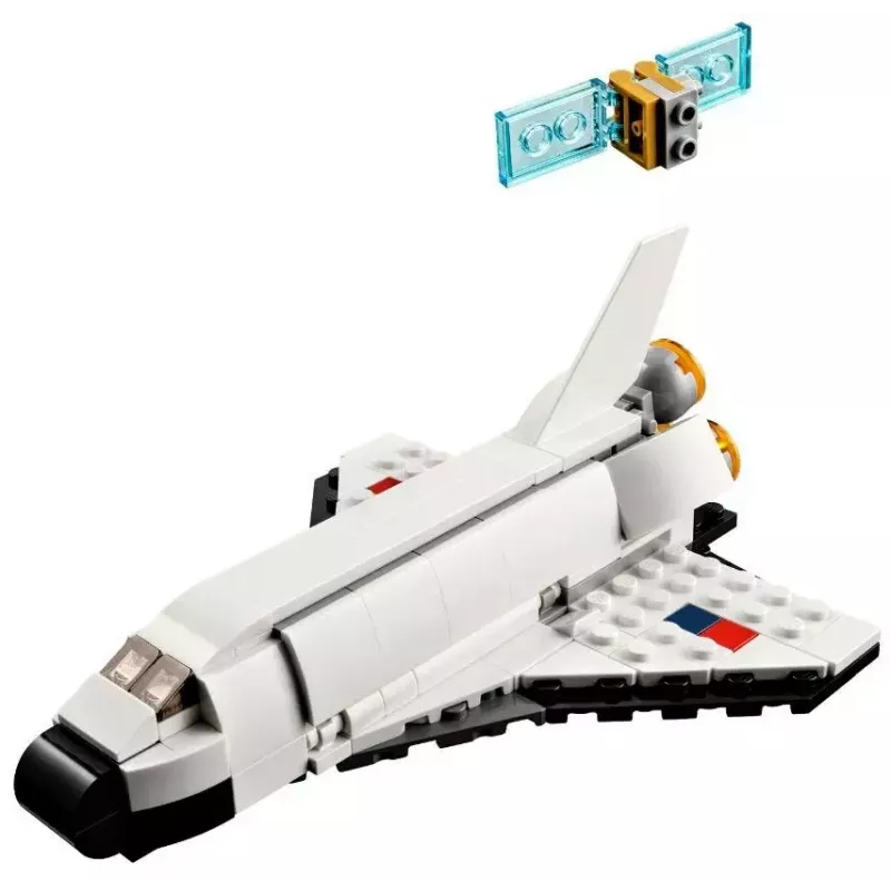 LEGO Creator 3-in-1 kosmosa kuģa konstruktora komplekts 31134 — 144 detaļas, no 6 gadu vecuma, 160×120×60 mm