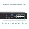 TP-Link VIGI 8 kanālu PoE+ tīkla video reģistrators