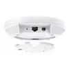 TP-Link Omada AX1800 griestos montējams WiFi 6 piekļuves punkts, 2.4 GHz, 5 GHz, 1775 Mbit/s, HTTPS, SNMP, SNMPv2, SNMPv3, WPA, WPA2, WPA3, 100,1000 Mbit/s