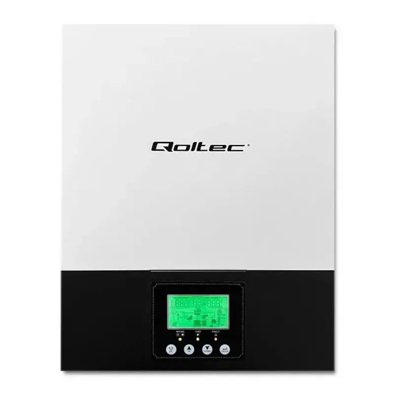 Hibrīda bezsavienojuma saules enerģijas pārveidotājs QOLTEC 3KVA 2.4kW 80A