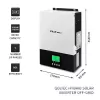 Hibrīda bezsavienojuma saules enerģijas pārveidotājs QOLTEC 3KVA 2.4kW 80A