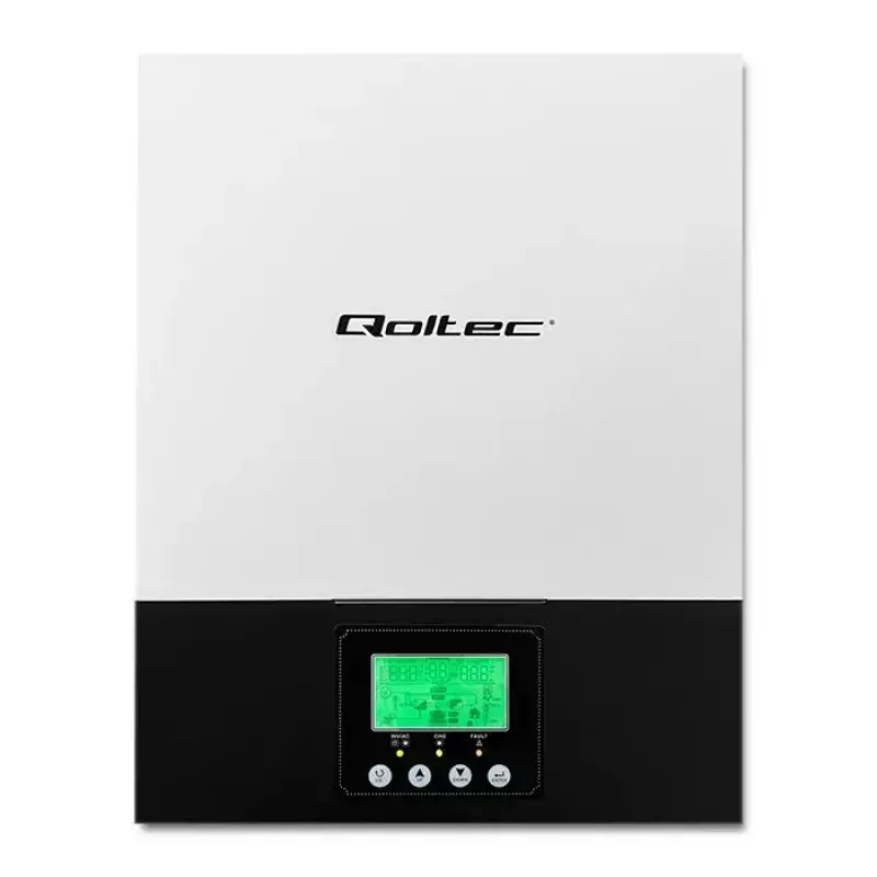 Hibrīda bezsavienojuma saules enerģijas pārveidotājs QOLTEC 3KVA 2.4kW 80A