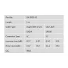 DIGITUS optisko šķiedru savienotājvads, LC uz SC OS2, vienmoda 09/125 µ, duplekss, garums 1 m