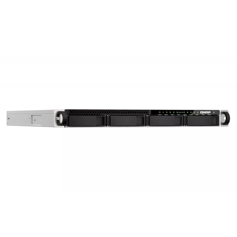 QNAP TS-h987XU-RP NAS Rack (1U) Intel Xeon E E-2334 16 GB DDR4 QuTS hero Melns, Sudrabs