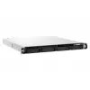 QNAP TS-h987XU-RP NAS Rack (1U) Intel Xeon E E-2334 16 GB DDR4 QuTS hero Melns, Sudrabs