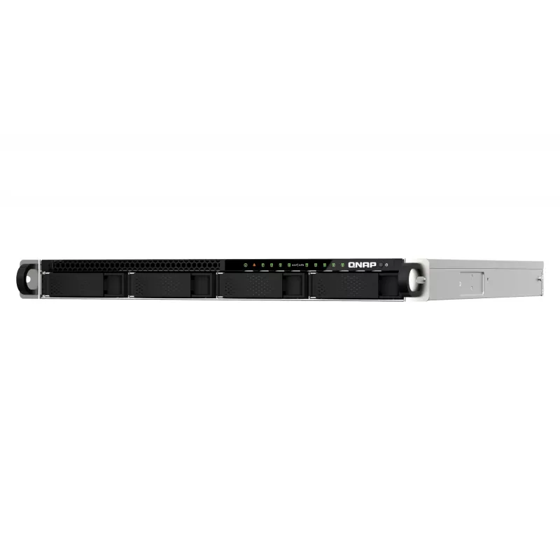 QNAP TS-h987XU-RP NAS Rack (1U) Intel Xeon E E-2334 16 GB DDR4 QuTS hero Melns, Sudrabs