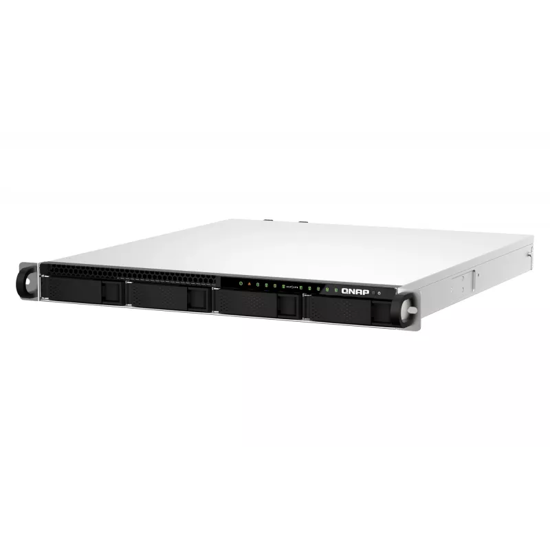 QNAP TS-h987XU-RP NAS Rack (1U) Intel Xeon E E-2334 16 GB DDR4 QuTS hero Melns, Sudrabs
