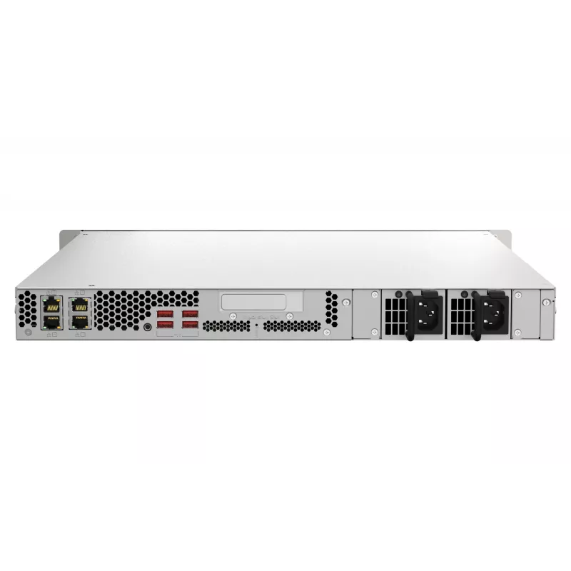 QNAP TS-h987XU-RP NAS Rack (1U) Intel Xeon E E-2334 16 GB DDR4 QuTS hero Melns, Sudrabs