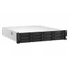 QNAP TS-H1887XU-RP NAS Rack (2U) Intel Xeon E E-2336 32 GB DDR4 0 TB QuTS hero Melns, Balts