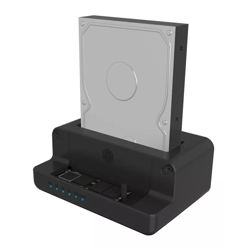 ICY BOX IB-2914MSCL-C31 USB 3.2 Gen 2 (3.1 Gen 2) Type-C Melns