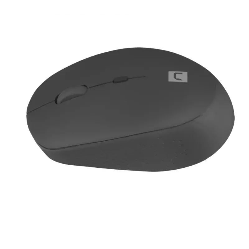 Bezvadu Bluetooth optiskā pele NATEC Harrier 2, labā roka, 1600 DPI, Bluetooth 5.1, melna