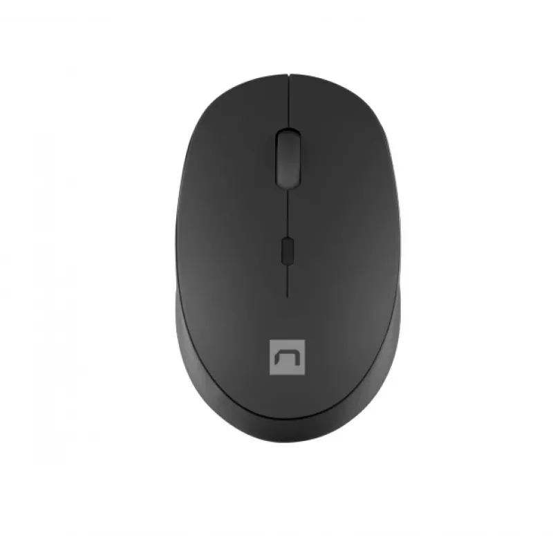 Bezvadu Bluetooth optiskā pele NATEC Harrier 2, labā roka, 1600 DPI, Bluetooth 5.1, melna