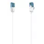 Hama Flexi-plāns tīkla kabelis Balts 0,75 m Cat6a U/UTP RJ-45 10000 Mbit/s