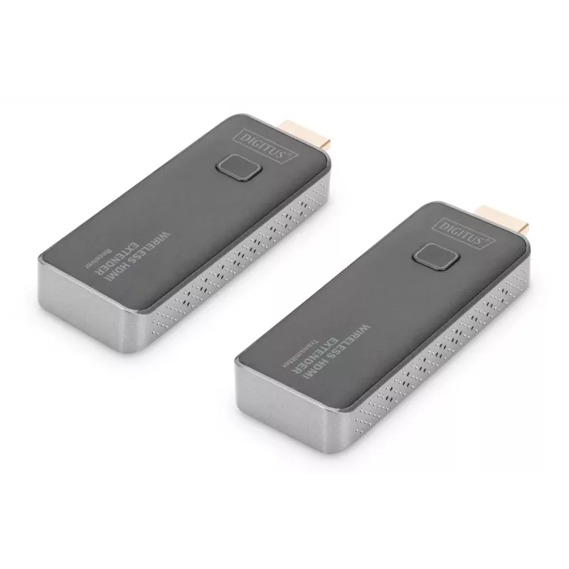DIGITUS bezvadu HDMI pagarinātāja komplekts, 50 m uztvērējs, 1 pret 1, Full HD